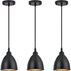3-Lights Kitchen Island Pendant Light Industrial Farmhouse