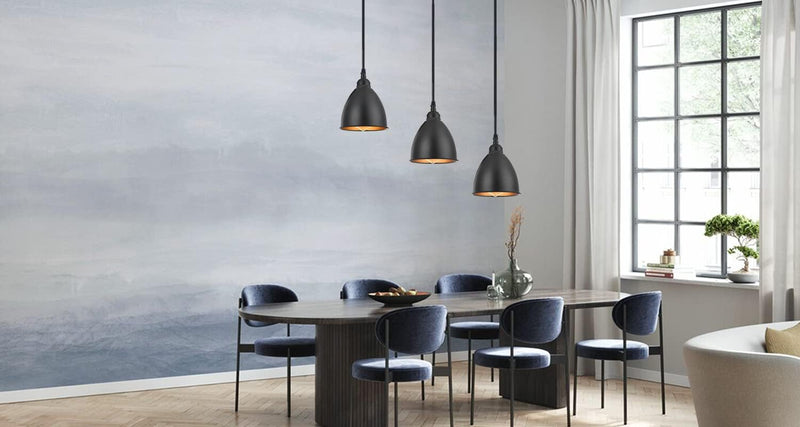 3-Lights Kitchen Island Pendant Light Industrial Farmhouse