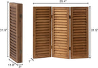 3 Panel Short Folding Room Divider 81CM