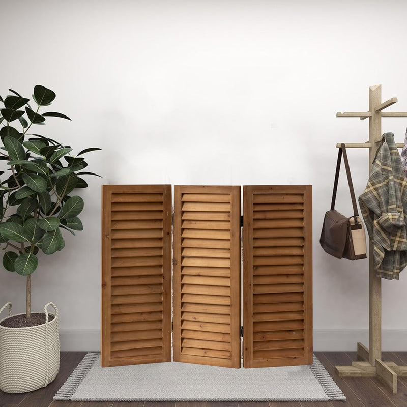 3 Panel Short Folding Room Divider 81CM