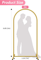 3-Piece Wedding Backdrop Stand Set 2.2m 2m 1.8m