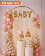 3-Piece Wedding Backdrop Stand Set 2.2m 2m 1.8m