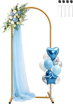 3-Piece Wedding Backdrop Stand Set 2.2m 2m 1.8m