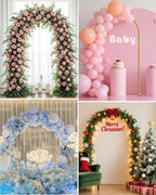 3-Piece Wedding Backdrop Stand Set 2.2m 2m 1.8m