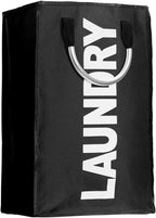 3 Sections Large Laundry Hamper Collapsible Bag Foldable