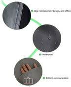 3 Sections Large Laundry Hamper Collapsible Bag Foldable