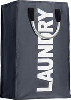 3 Sections Large Laundry Hamper Collapsible Bag Foldable