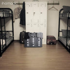 3 Sections Large Laundry Hamper Collapsible Bag Foldable