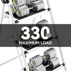 3 Step Folding Ladder with Non-Slip Wide Pedal