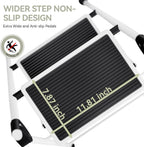 3 Step Folding Ladder with Non-Slip Wide Pedal