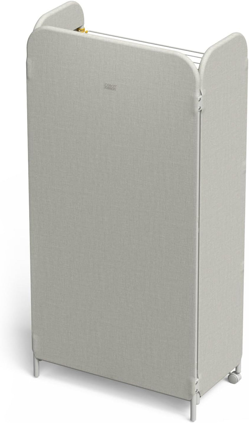 3-Tier Adjustable Laundry Drying Rack Integrated Fabric Cover
