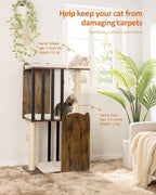 3-Tier Cat Tree Wooden Tower