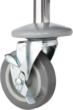 3 Tier Clearing Trolley Medium 855x810x455MM Stainless Steel
