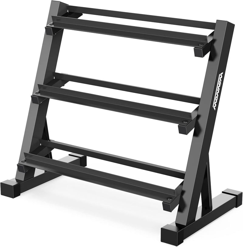 3 Tier Dumbbell Rack Home Gym Storage Stand