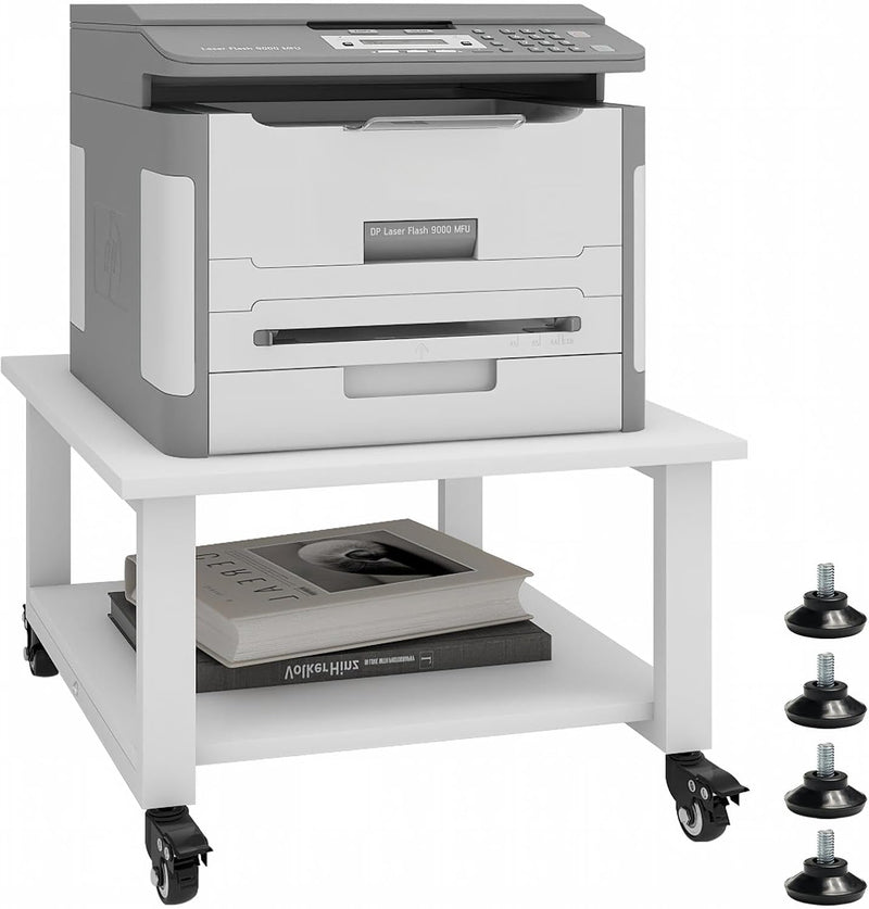 3-Tier Laser Printer Stand with Storage for Home