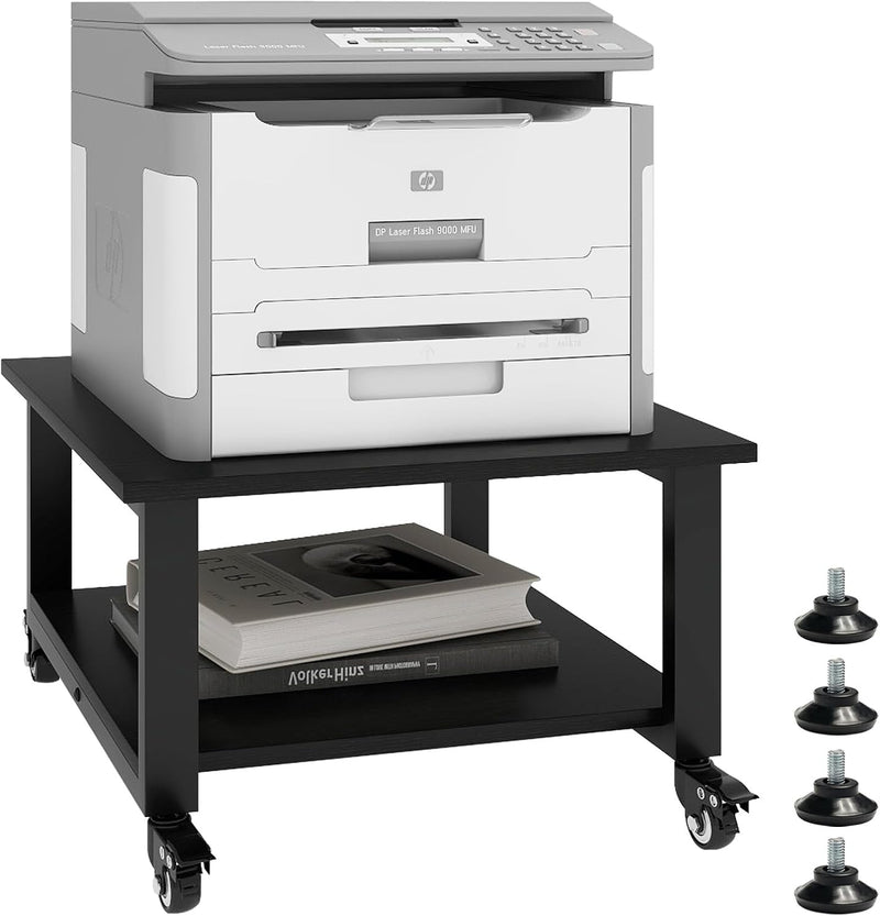 3-Tier Laser Printer Stand with Storage for Home