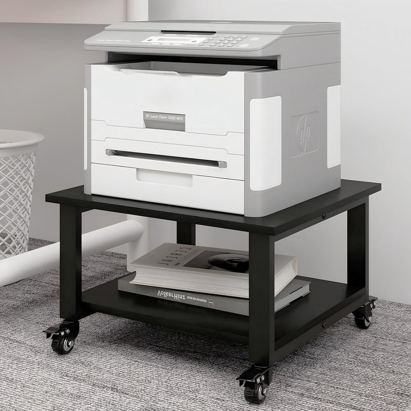3-Tier Laser Printer Stand with Storage for Home