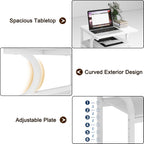 3-Tier Movable Printer Stand Table with Storage