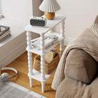 White-3 Tier Shelf