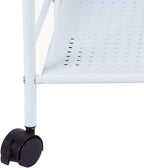 3 Tier Rolling Storage Trolley Utility Cart Salon