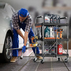 3 Tier Rolling Tool Cart with Ergonomic Handle