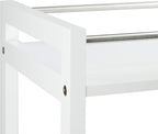 3-Tier Serving Cart Bamboo Kitchen Trolley Tea Station