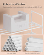 3-Tier Shoe Rack Storage Organiser Metal