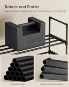 3-Tier Shoe Rack Storage Organiser Metal
