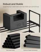 3-Tier Shoe Rack Storage Organiser Metal