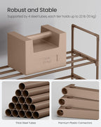 3-Tier Shoe Rack Storage Organiser Metal
