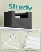 3-Tier Shoe Rack Storage Organiser Metal