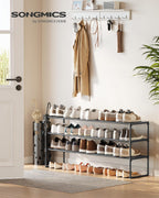 3-Tier Shoe Rack Storage Organiser Metal