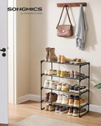 3-Tier Shoe Rack Storage Organiser Metal