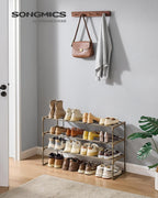 3-Tier Shoe Rack Storage Organiser Metal