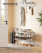 3-Tier Shoe Rack Storage Organiser Metal