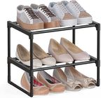 3-Tier Shoe Rack Storage Organiser Metal