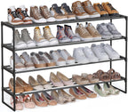 3-Tier Shoe Rack Storage Organiser Metal