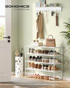 3-Tier Shoe Rack Storage Organiser Metal
