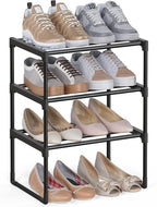 3-Tier Shoe Rack Storage Organiser Metal