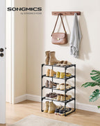 3-Tier Shoe Rack Storage Organiser Metal