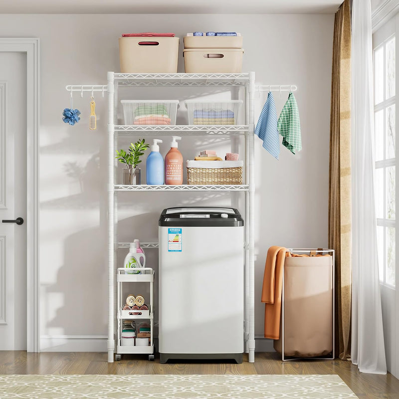 3-Tier Storage Unit Over Washing Machine and Dryer