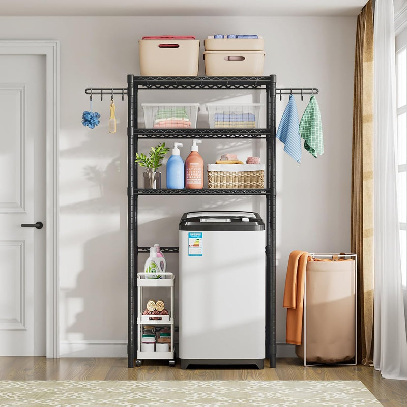 3-Tier Storage Unit Over Washing Machine and Dryer