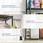 3-Tier Storage Unit Washing Machine and Dryer Shelving