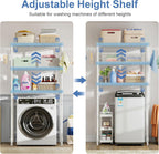3-Tier Storage Unit Over Washing Machine and Dryer