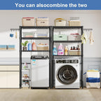 3-Tier Storage Unit Washing Machine and Dryer Shelving