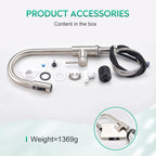 3 Way Filtered Water Tap Swivel Single Handle