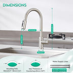 3 Way Filtered Water Tap Swivel Single Handle