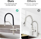 3 Way Kitchen Sink Tap with Pull Down
