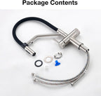 3 Way Kitchen Sink Tap with Pull Down