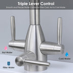 3 Way Kitchen Tap with Water Filter 304